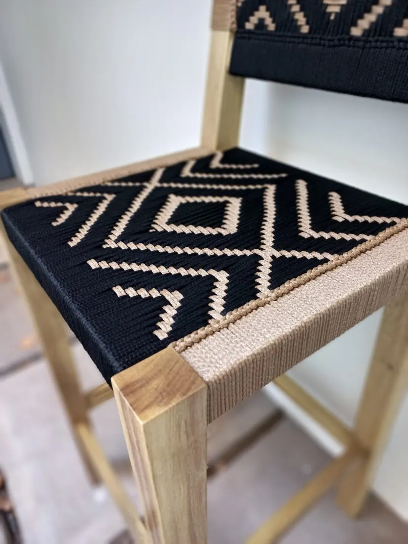Mueble con trama cerrada