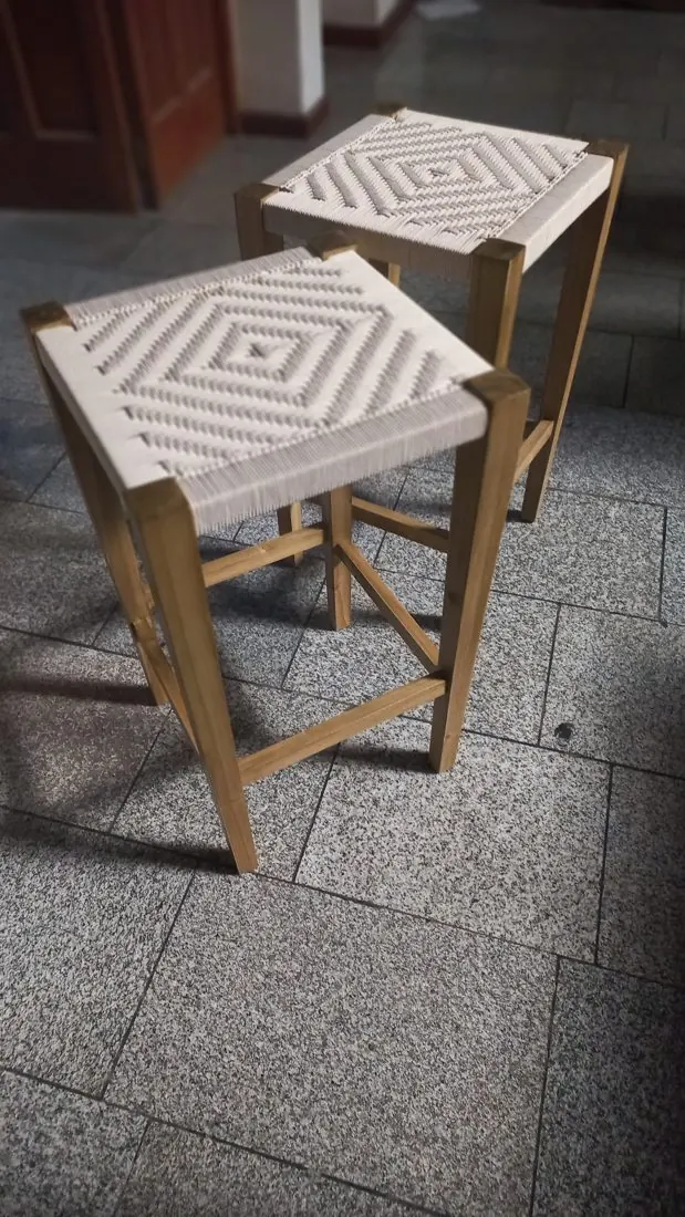 Mueble con trama cerrada