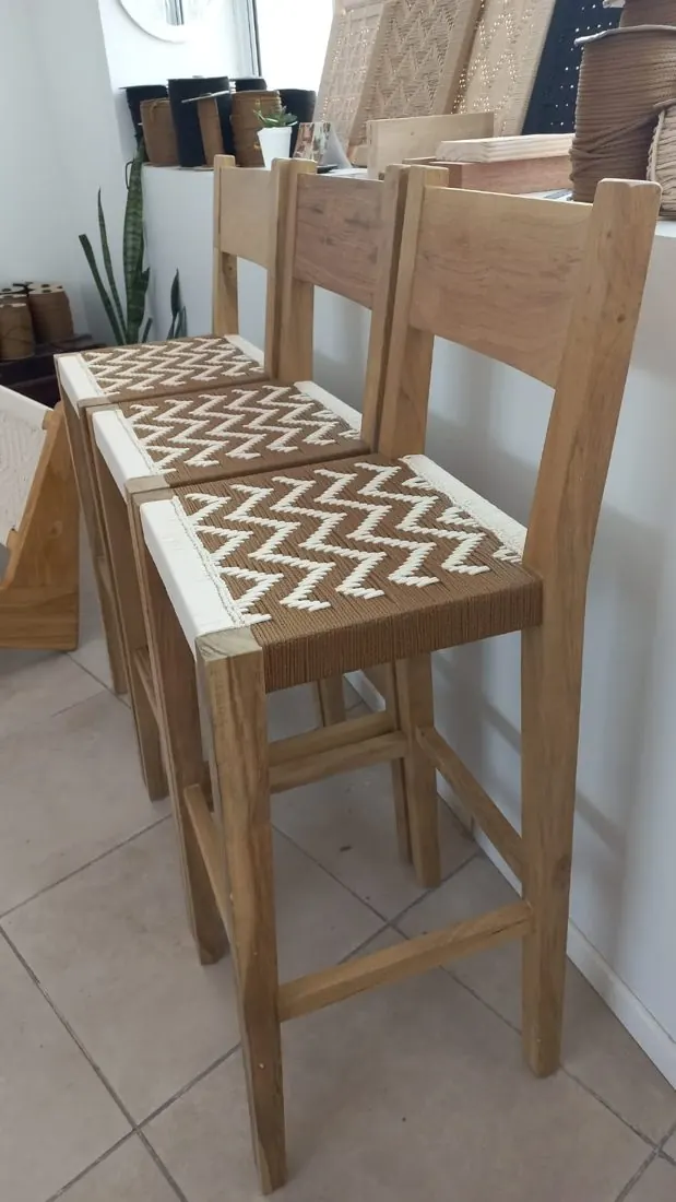 Mueble con trama cerrada